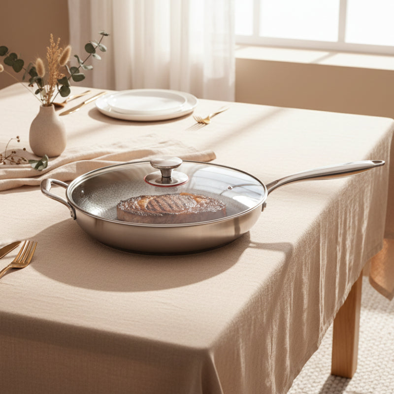 Titanium Elite Non-Stick Frying Pan for Induction Cooking | ribuella
