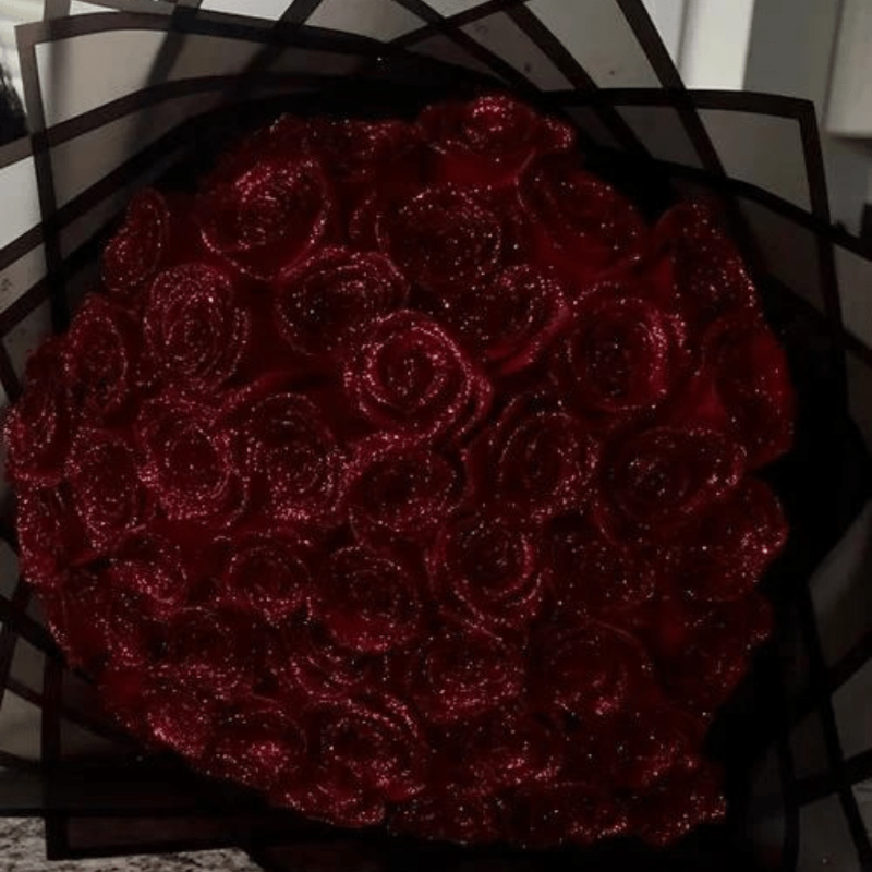 Timeless Sparkling Rose for Elegant Gifts & Home Styling | ribuella