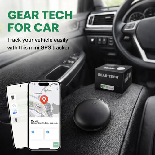 Traceur de sécurité pour véhicule GPS 24 h/24 et 7 j/7, compatible Android et iOS, surveillance en temps réel