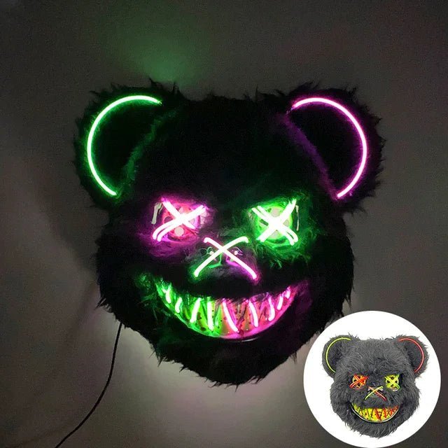 LumenPulse LED-es Purge maszk – neonfényű arctakaró