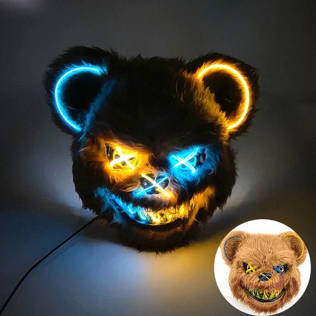 LumenPulse LED-es Purge maszk – neonfényű arctakaró