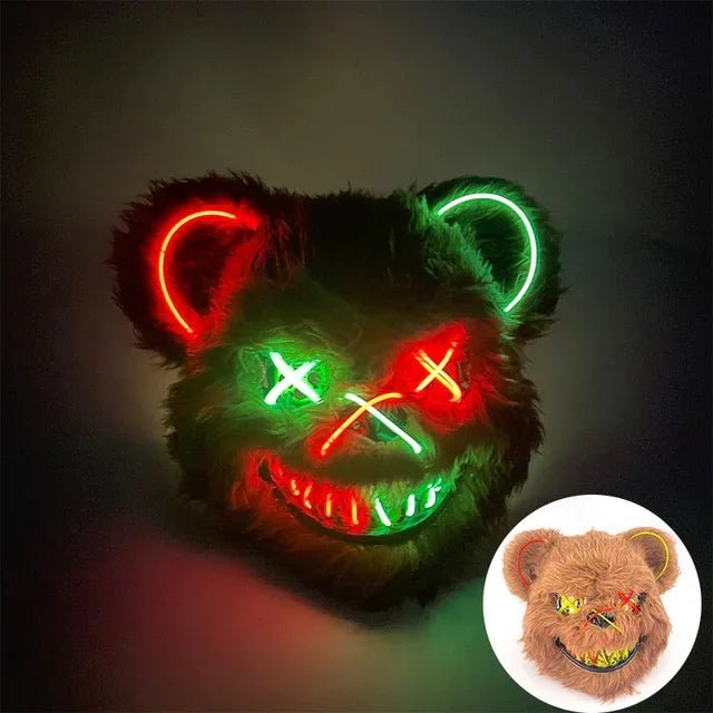 LumenPulse LED Purge Mask — Neon Illuminated Face Covering