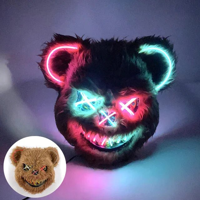 LumenPulse LED Purge Mask — Neon Illuminated Face Covering