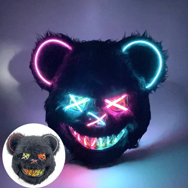 LumenPulse LED-es Purge maszk – neonfényű arctakaró