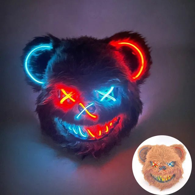 LumenPulse LED Purge Mask — Neon Illuminated Face Covering
