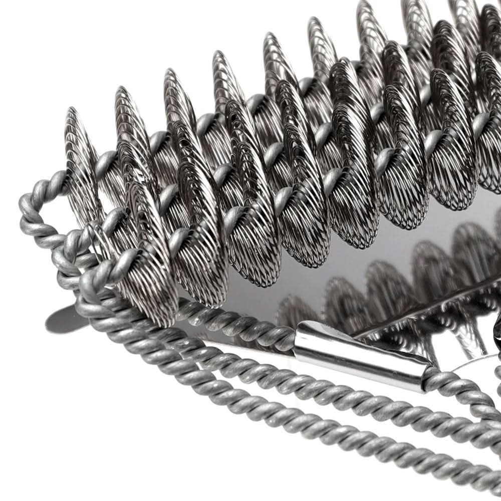 Brosse à gril en acier inoxydable pour un nettoyage sûr du barbecue | ribuella