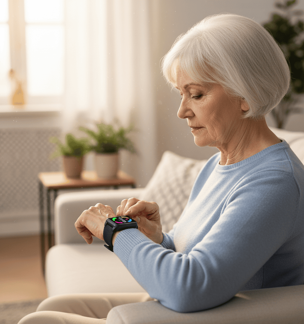 SafeGuard GPS Smartwatch, Fall Detection, SOS Button, Tracking