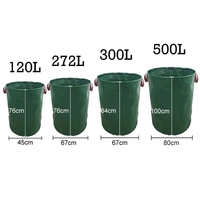 Reusable Collapsible Garden Bag - Capacity 120–500 Liters | ribuella