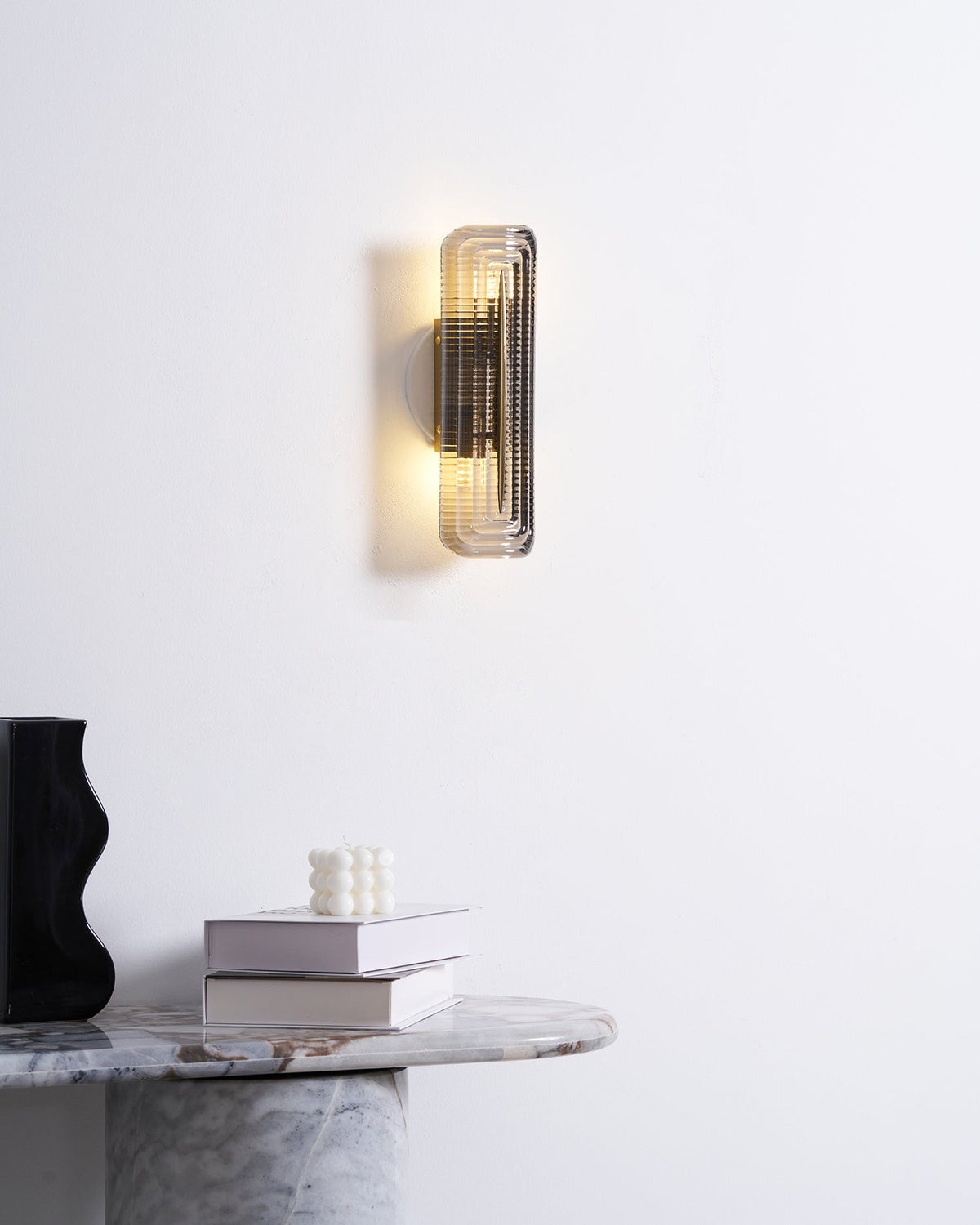 Geometric Wall Lights — Sculpted Silhouette Crystalline Glow