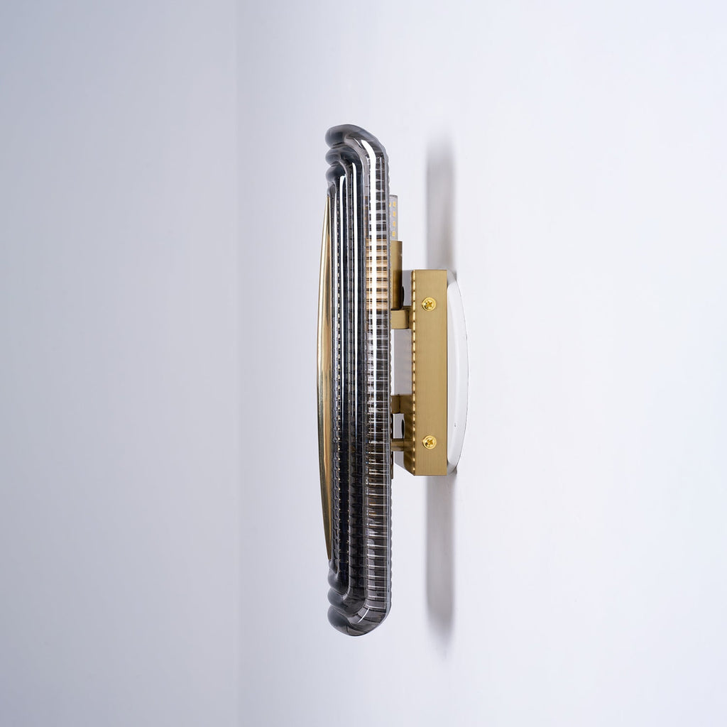 Geometric Wall Lights — Sculpted Silhouette Crystalline Glow