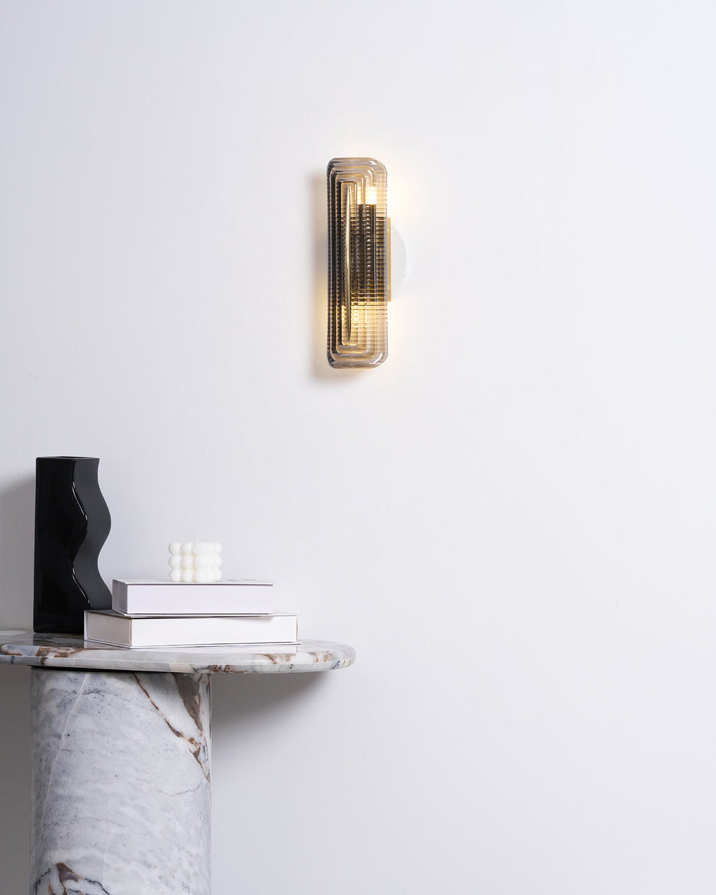Geometric Wall Lights — Sculpted Silhouette Crystalline Glow