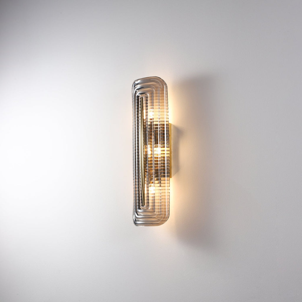 Geometric Wall Lights — Sculpted Silhouette Crystalline Glow