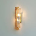 Geometric Wall Lights — Sculpted Silhouette Crystalline Glow