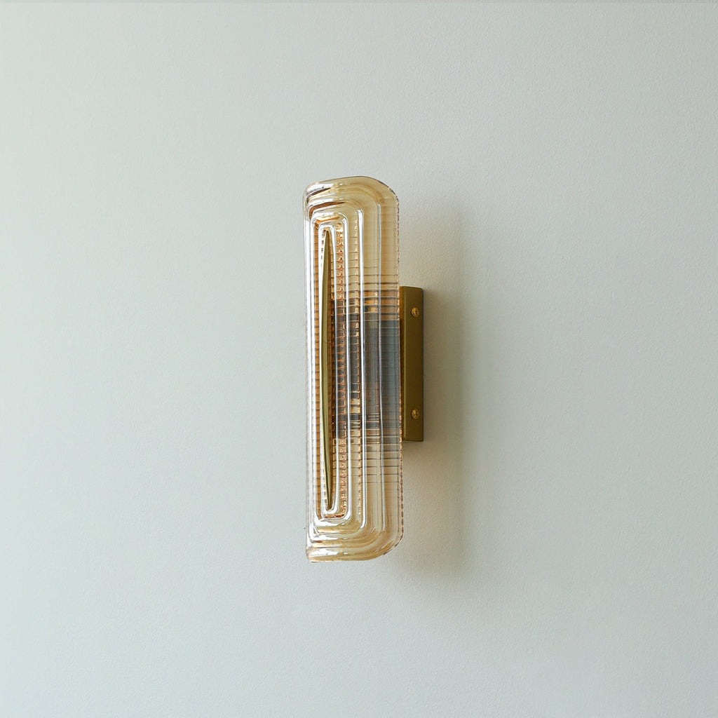 Geometric Wall Lights — Sculpted Silhouette Crystalline Glow