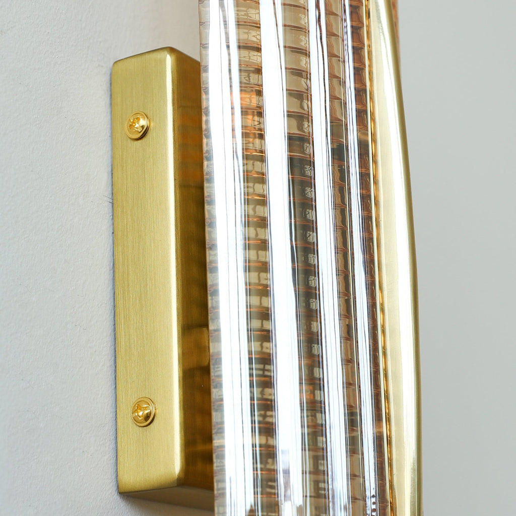Geometric Wall Lights — Sculpted Silhouette Crystalline Glow