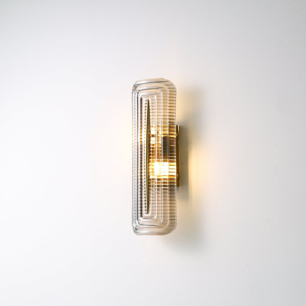 Geometric Wall Lights — Sculpted Silhouette Crystalline Glow