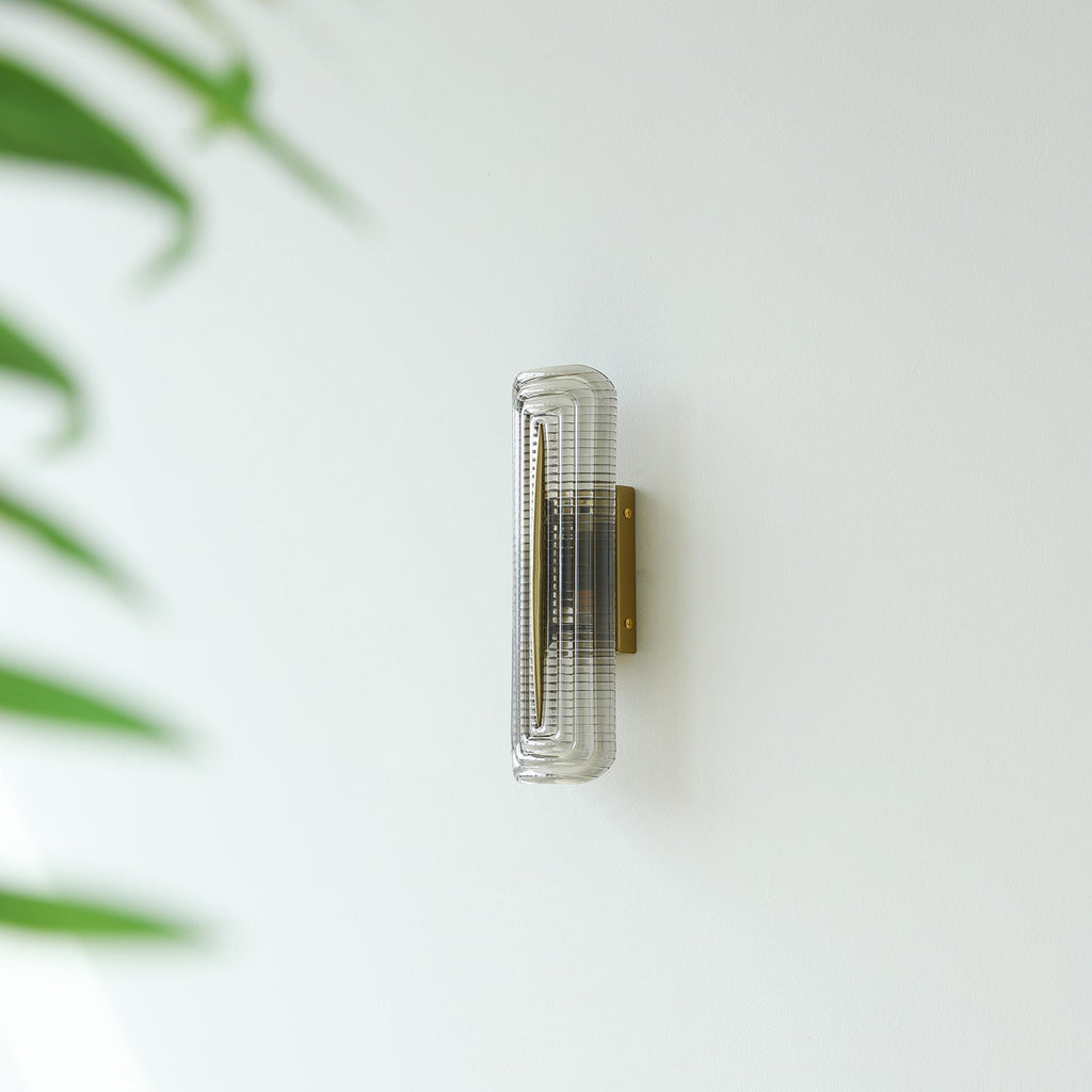 Geometric Wall Lights — Sculpted Silhouette Crystalline Glow