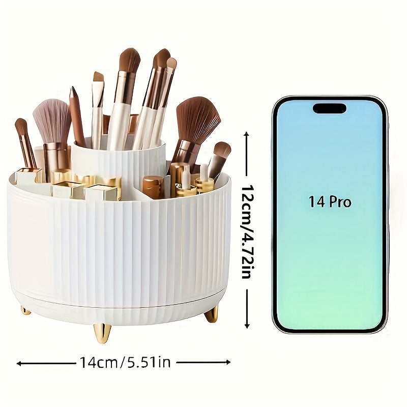 SpinNStyle | Organiseur rotatif à 360° pour maquillage et bureau | ribuella