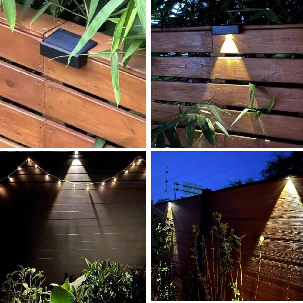 Automatic Solar Pathway Lights Bright LED Outdoor Lamps