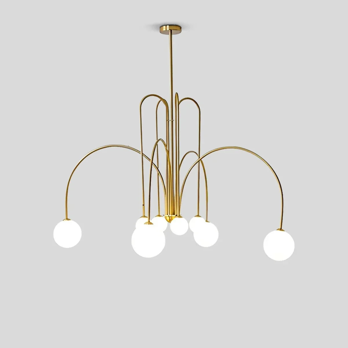 Avi Contemporary Double Layer Glass Chandelier Ceiling Light