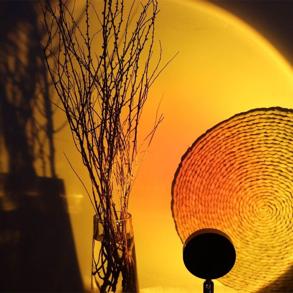 Serenity Glow - Justerbar LED-solnedgangslampe til hyggelige rum | ribuella