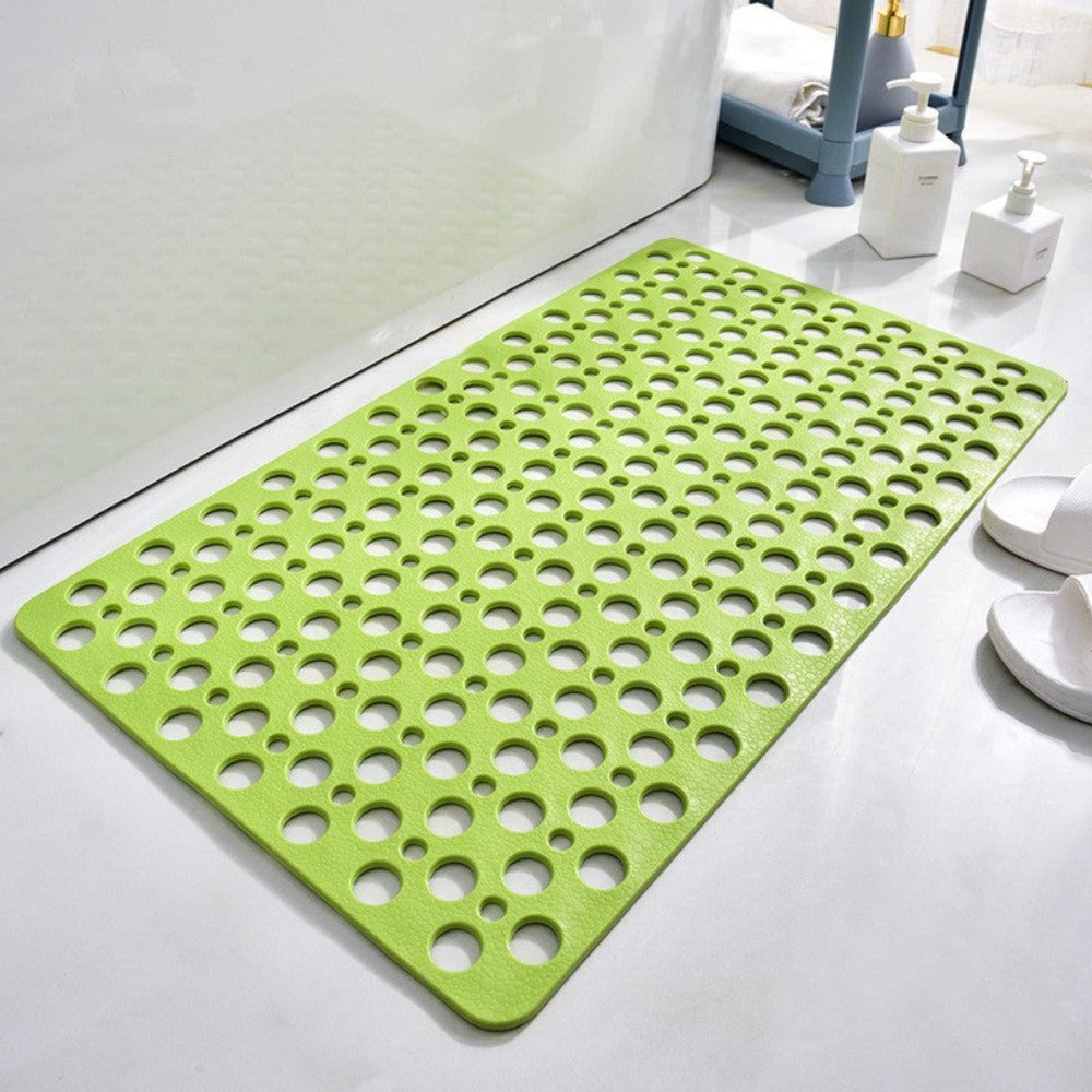 Anti-Slip Shower Safety Mat — Quick Drain Texture And Strong Suction Base