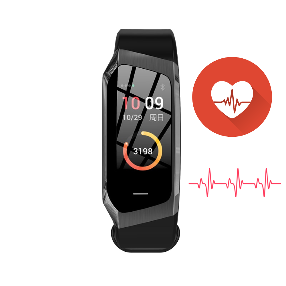 Smartwatch til fitness — overvågning af puls, blodtryk og søvnaktivitet
