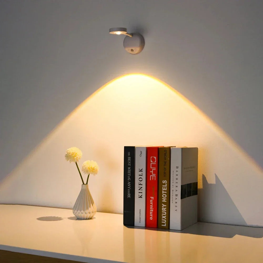 EasyStick Rechargeable Motion Sensor Spotlight 360 Degree Rotation Adjustable Brightness