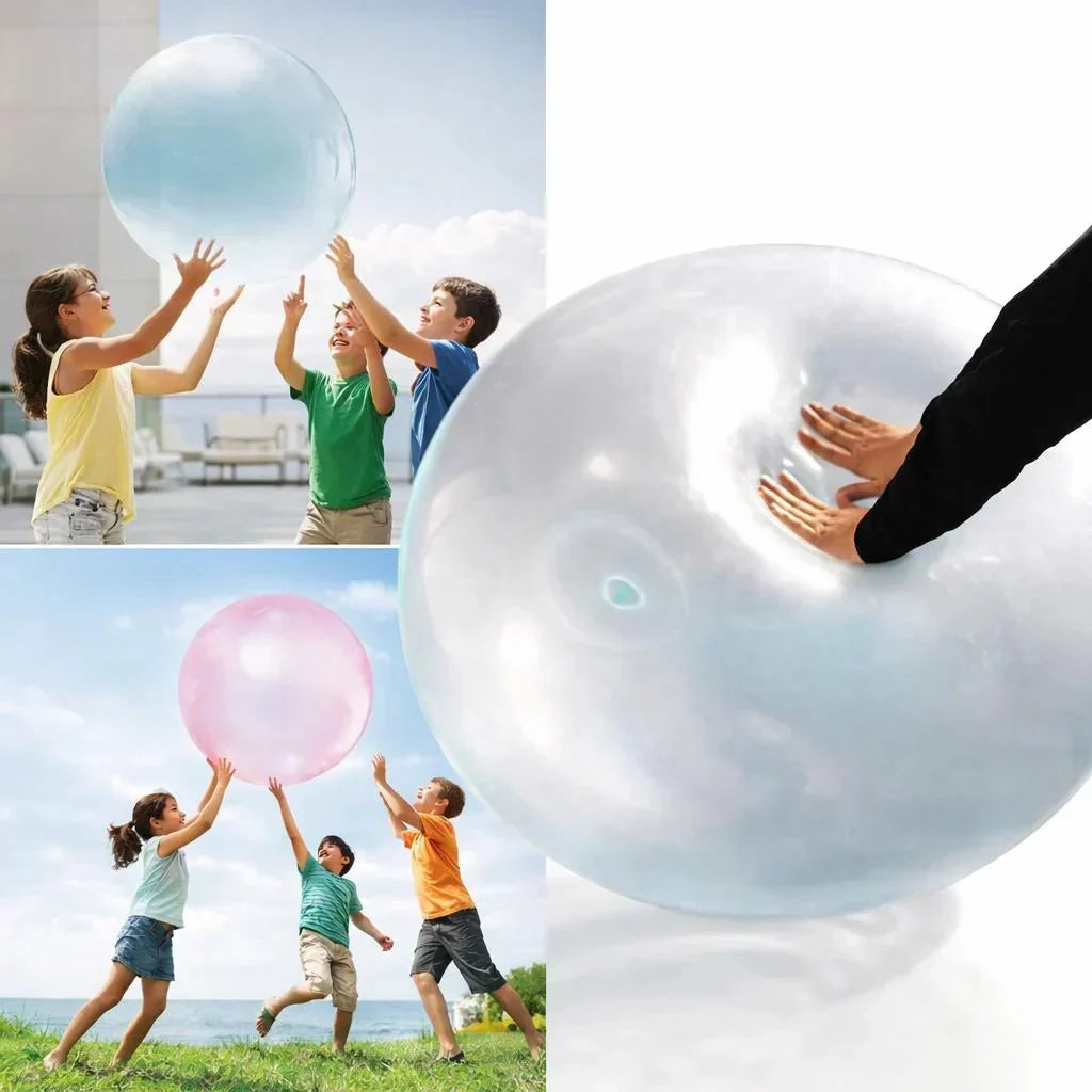 Grande balle de jeu réutilisable, conception à gonflage rapide, équipement sportif surdimensionné