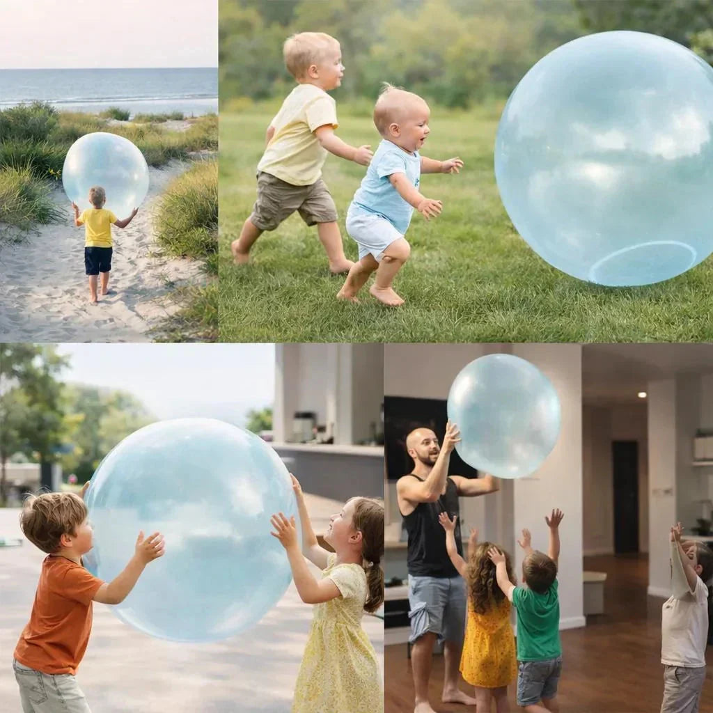 Reusable Jumbo Play Ball, Quick Inflate Design, Oversized Sports Gear