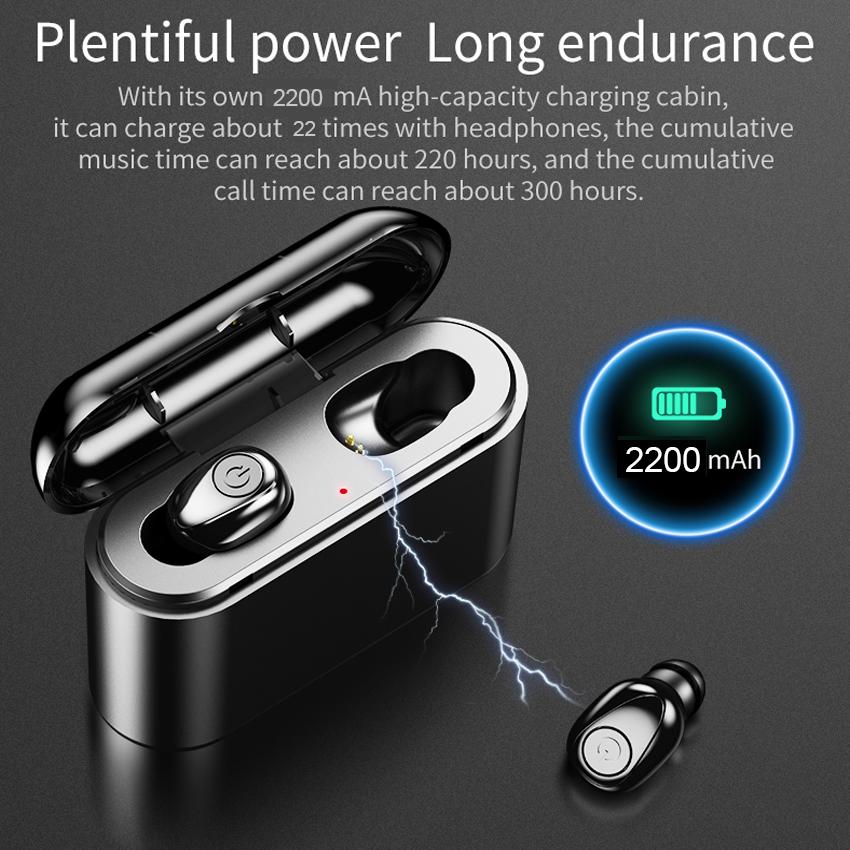 Compact Wireless Sport Headphones — Waterproof Design, Secure Fit