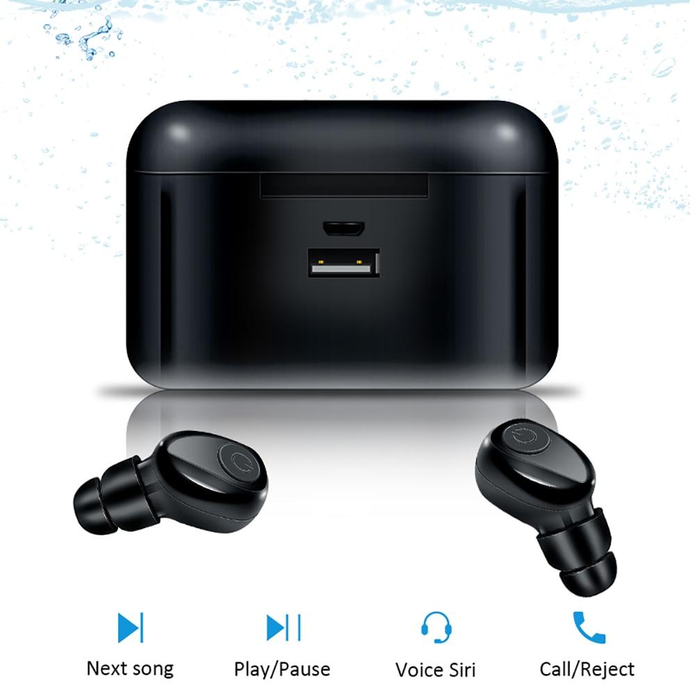 Compact Wireless Sport Headphones — Waterproof Design, Secure Fit