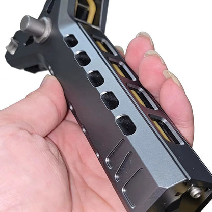 Telescopic Aluminum Slingshot with Integrated Magazine System | ribuella