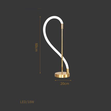 Coleção de candeeiros LED minimalistas e contemporâneos nórdicos Aurelium