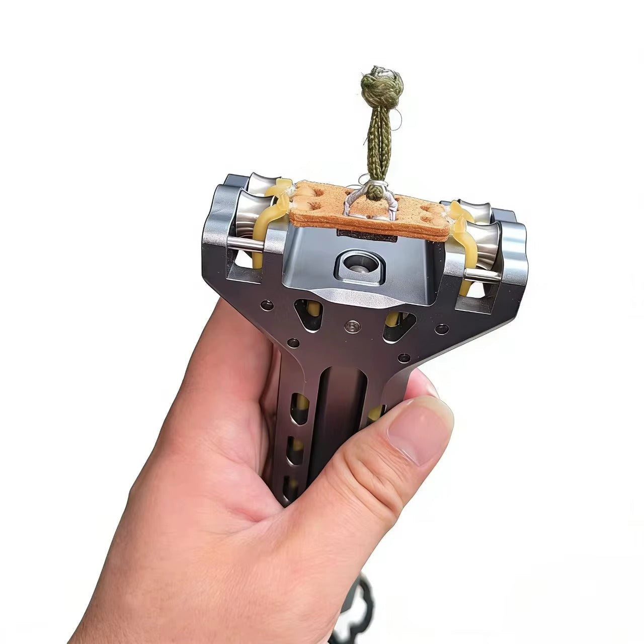Telescopic Aluminum Slingshot with Integrated Magazine System | ribuella
