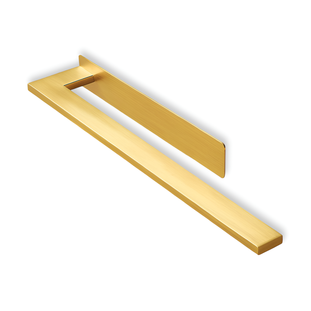 Self-Adhesive Towel Holder for Wall Mounting - Moisture-Resistant Stainless Steel | ribuella