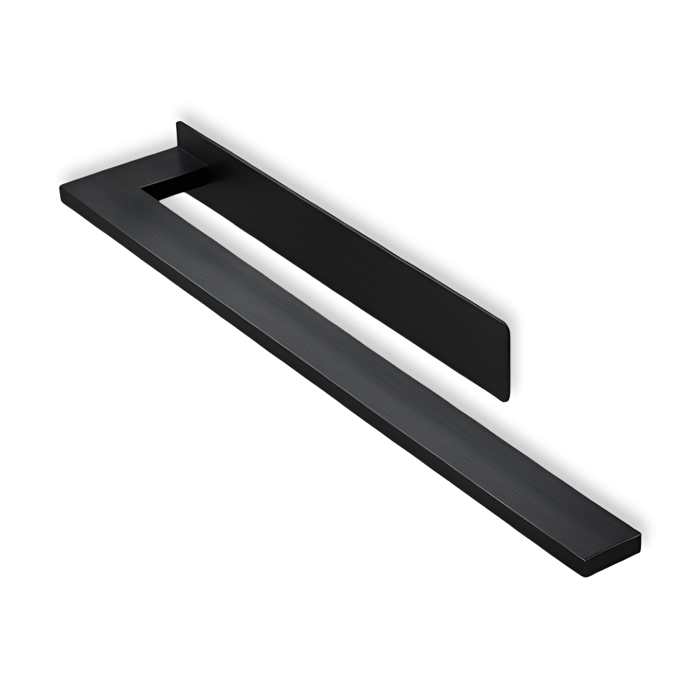 Self-Adhesive Towel Holder for Wall Mounting - Moisture-Resistant Stainless Steel | ribuella