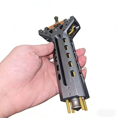 Telescopic Aluminum Slingshot with Integrated Magazine System | ribuella