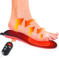 Remote Control Heated Shoe Insoles Rechargeable Wireless Warmers