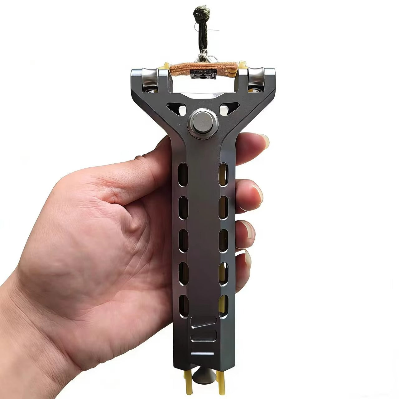 Telescopic Aluminum Slingshot with Integrated Magazine System | ribuella