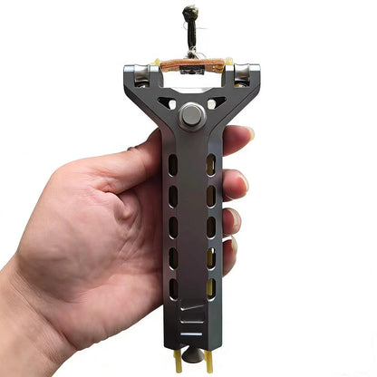 Telescopic Aluminum Slingshot with Integrated Magazine System | ribuella