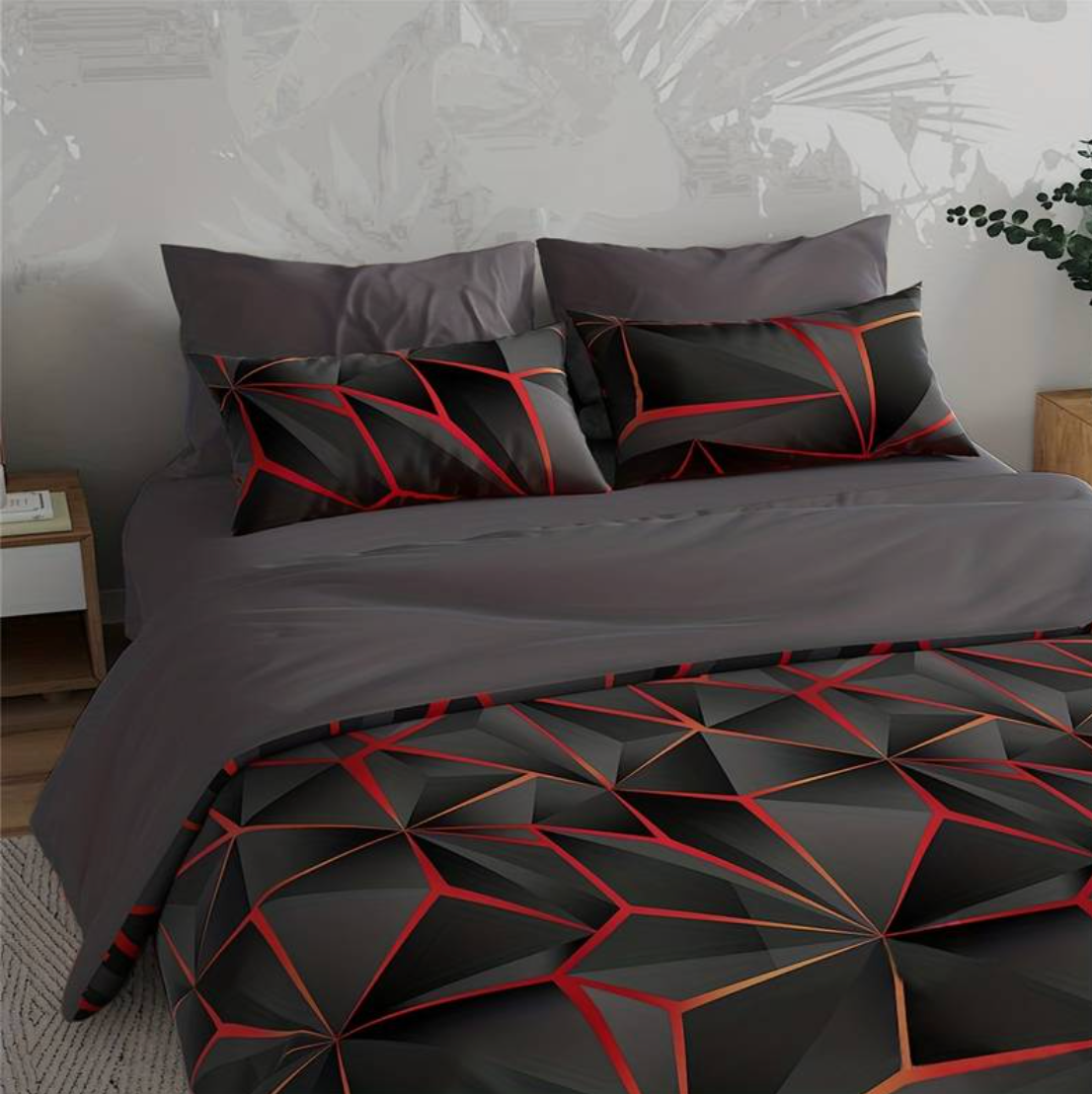 SerenitySoft All-Season Microfiber Duvet Set for Ultimate Comfort | ribuella