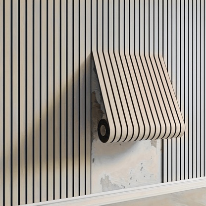 Self-Adhesive 3D Wood Paneling - Modern Wall Covering | ribuella