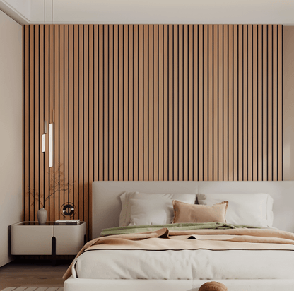 Self-Adhesive 3D Wood Paneling - Modern Wall Covering | ribuella