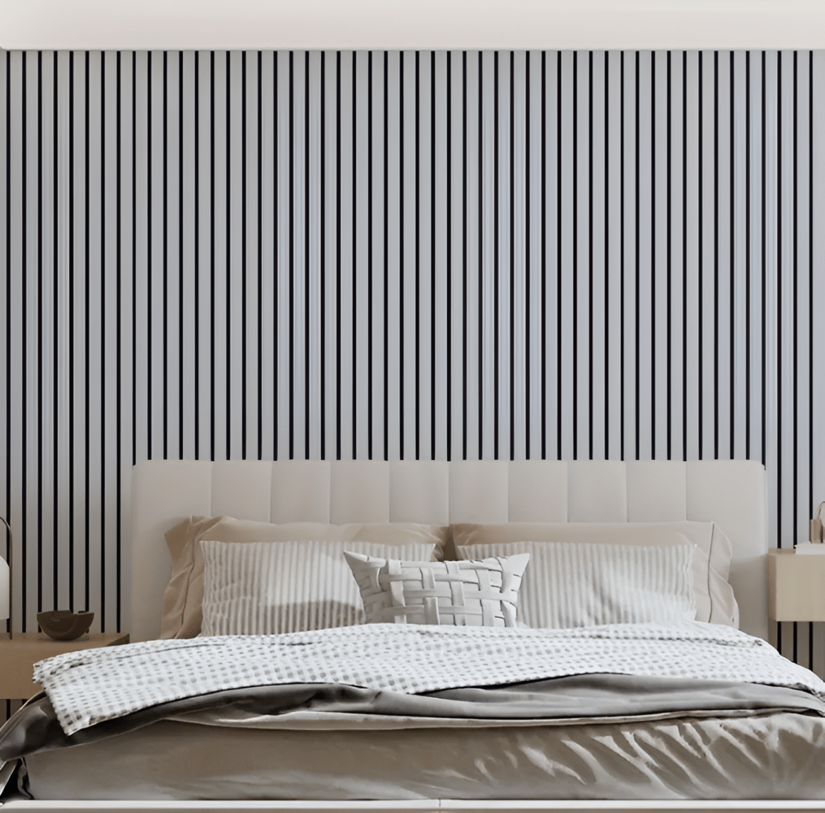 Self-Adhesive 3D Wood Paneling - Modern Wall Covering | ribuella