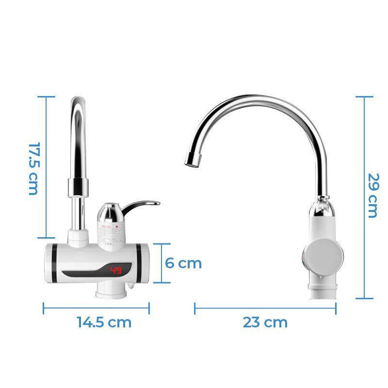 SwiftHeat Instant Electric Water Heater Faucet for Kitchens | ribuella