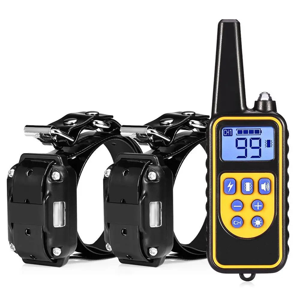 Remote-Controlled Waterproof Dog Training Collar – 3 Training Modes | ribuella