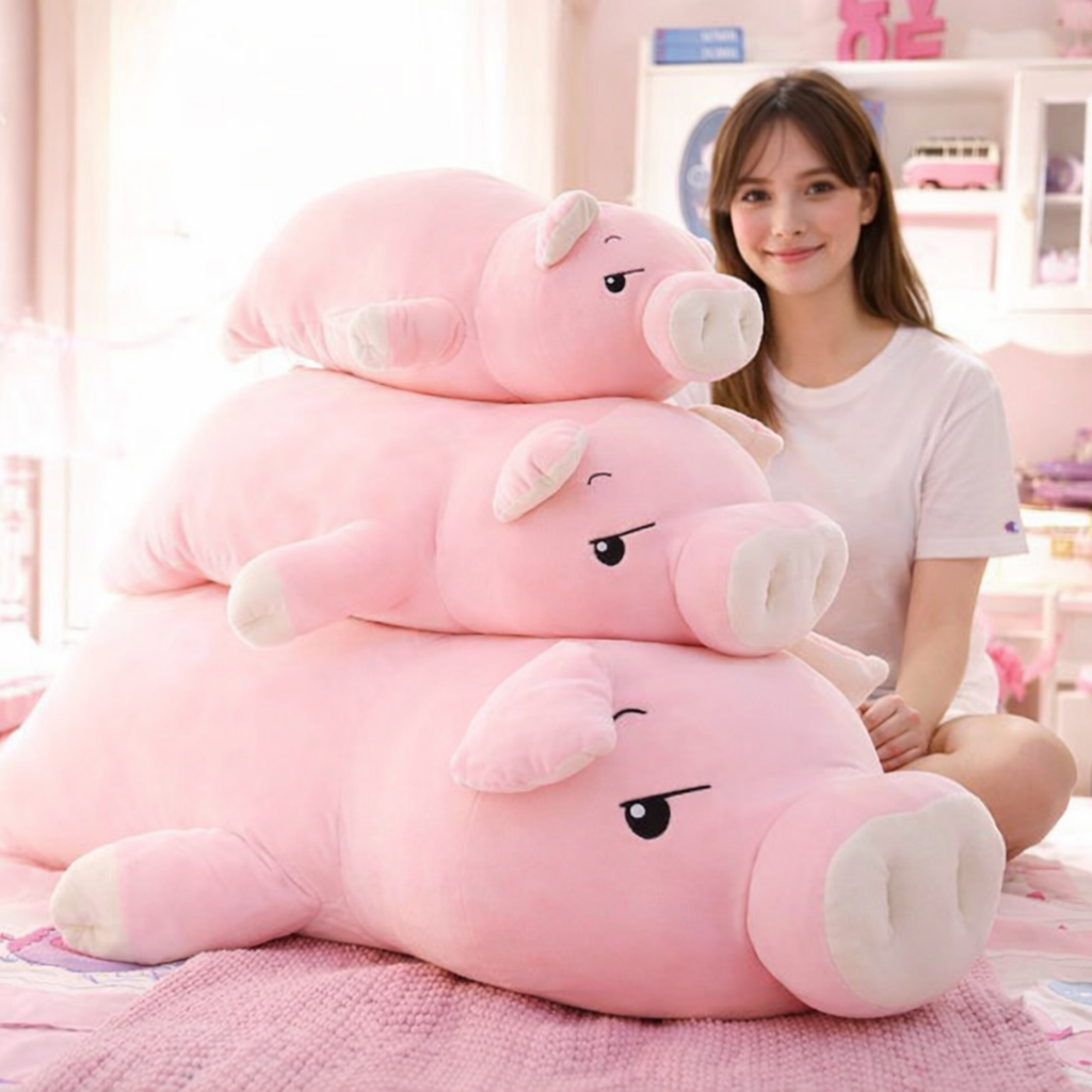 Jeju The Piggy puha, ölelgethető plüssállat