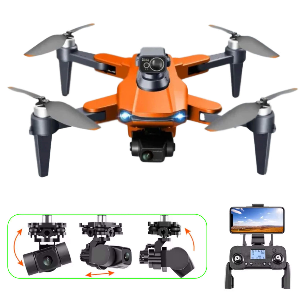 RG106 Pro dupla kamerás drón GPS-navigációval és 8K videóval