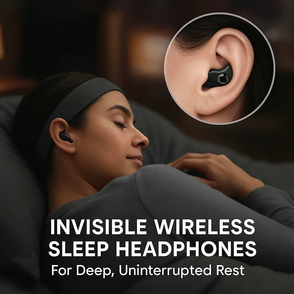 Ultra-Comfort Bluetooth Sleep Earbuds for Restful Nights | ribuella